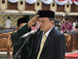 Kaharuddin Jafar Telah Dilantik Menjadi Anggota DPRD Kaltim Dalam Rapat Penggantian Antar Waktu