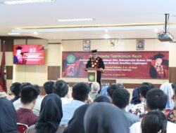 Sarkowi Hadiri Acara Penyambutan Guru Besar Ilmu Hukum Universitas Mulawarman