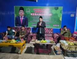 Selamat Ari Wibowo Bertandang Ke Desa Bukit Pariaman Guna Mengedukasikan Wasbang