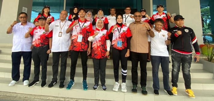 Foto : Atlet Muda Menuju Pra POPNAS 2024.(its. 2024)