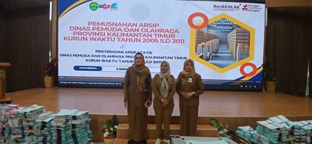 Foto : Dinas Pemuda dan Olahraga (Dispora) Kalimantan Timur (Kaltim) bekerja sama dengan Dinas Perpustakaan dan Kearsipan (DPK) (ist. 2024)