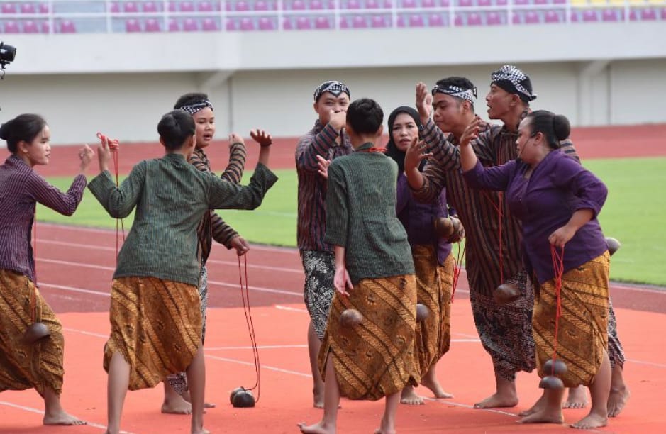 Foto : Festival Olahraga Tradisional Kaltim. (its. 2024)