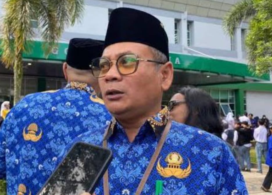 Foto : Junaidi, Kepala UPTD Pengelolaan Prasarana Olahraga.(its. 2024)