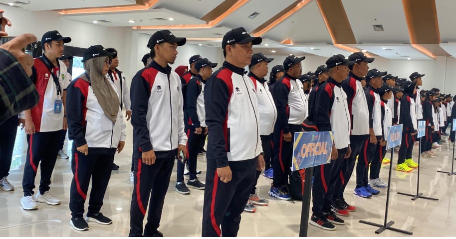 Kontingen Atlet Kaltim Resmi Diberangkatkan