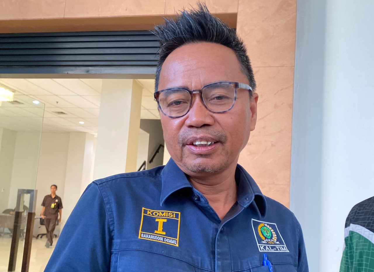 Anggota Komisi I DPRD Kaltim Baharuddin Demmu