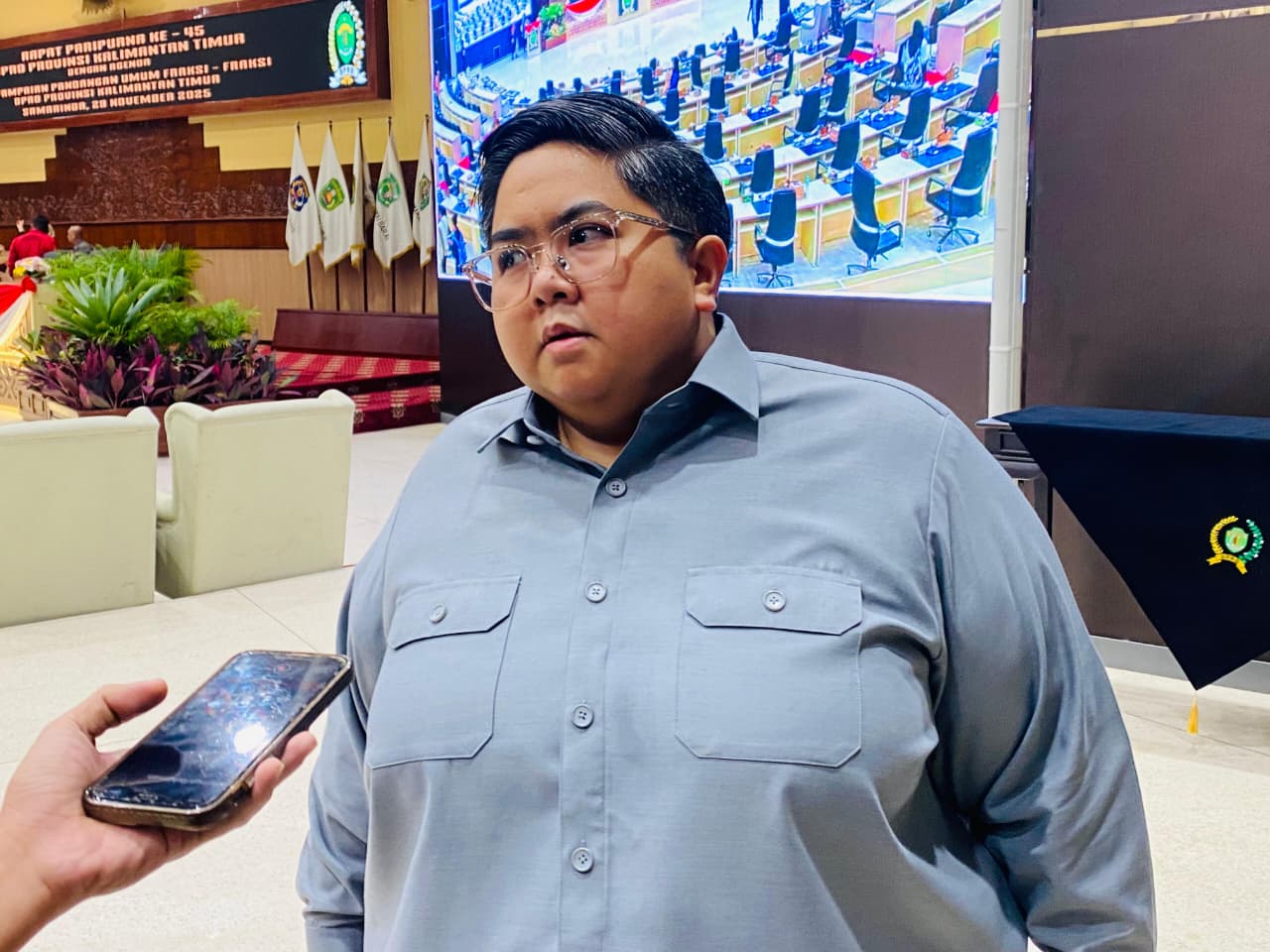 Wakil Ketua DPRD Kaltim Ananda Emira Moeis dari Partai PDI Perjuangan