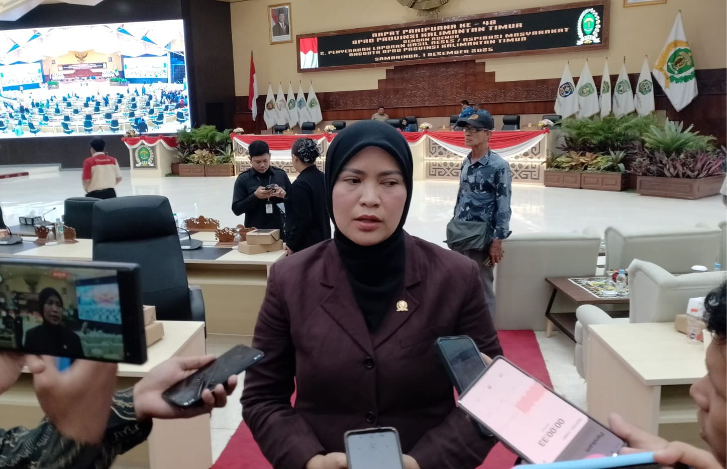 Wakil Ketua DPRD Kaltim, Yenni Eviliana